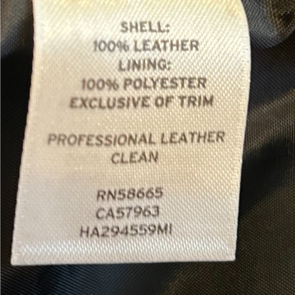 Halogen leather jacket - Picture 3 of 9